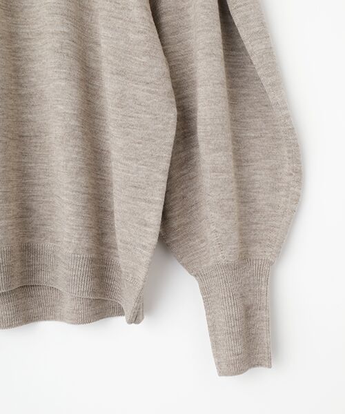 L'EQUIPE / レキップ ニット・セーター | ウール梳毛ボリュームスリーブニット | 詳細4