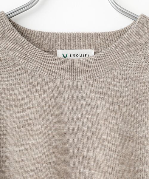 L'EQUIPE / レキップ ニット・セーター | ウール梳毛ボリュームスリーブニット | 詳細5