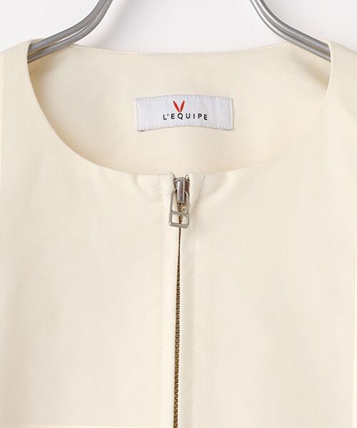 L'EQUIPE / レキップ ノーカラージャケット | アーバンオックスノーカラージャケット | 詳細1