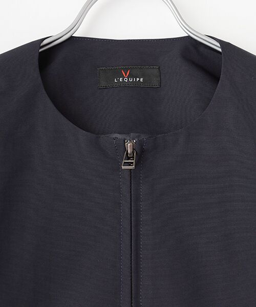 L'EQUIPE / レキップ ノーカラージャケット | アーバンオックスノーカラージャケット | 詳細6