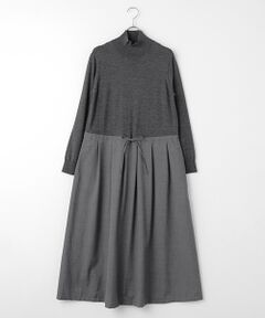 L'EQUIPE / レキップ ロング・マキシ丈ワンピース | ウール梳毛＆ウール混トロピカルワンピース