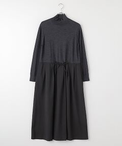 L'EQUIPE / レキップ ロング・マキシ丈ワンピース | ウール梳毛＆ウール混トロピカルワンピース