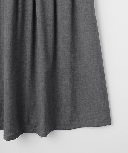 L'EQUIPE / レキップ ロング・マキシ丈ワンピース | ウール梳毛＆ウール混トロピカルワンピース | 詳細4