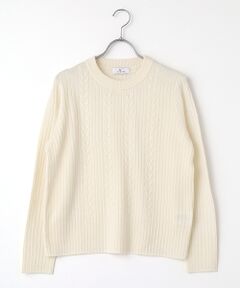 L'EQUIPE / レキップ ニット・セーター | セミ梳毛ケーブルニットプルオーバー