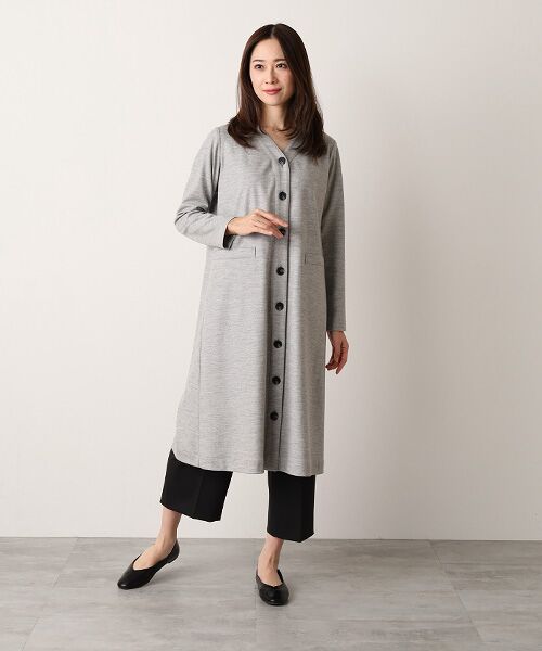 L'EQUIPE / レキップ ロング・マキシ丈ワンピース | 圧縮スムースワンピース | 詳細9