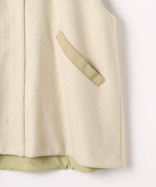 L'EQUIPE / レキップ その他アウター | シャギージャージベスト | 詳細3