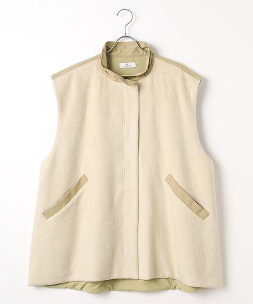 L'EQUIPE / レキップ その他アウター | シャギージャージベスト | 詳細8