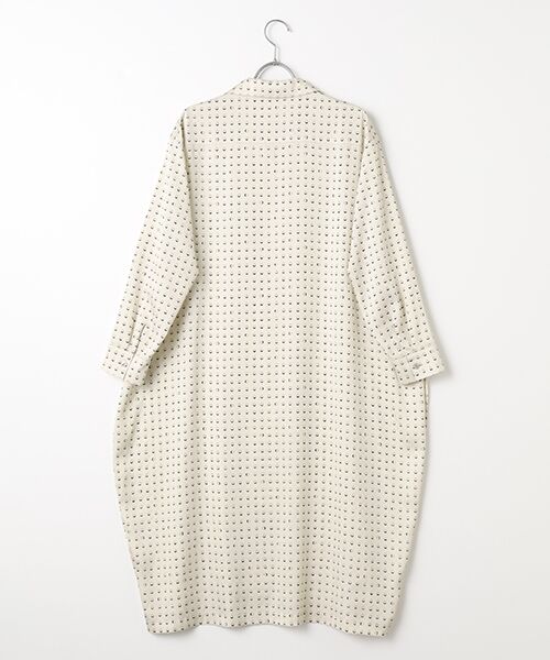 L'EQUIPE / レキップ ロング・マキシ丈ワンピース | リングドットプリントシャツワンピース | 詳細1