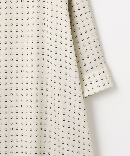 L'EQUIPE / レキップ ロング・マキシ丈ワンピース | リングドットプリントシャツワンピース | 詳細3