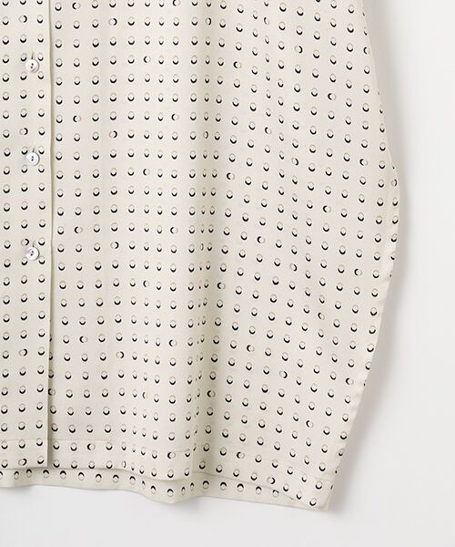 L'EQUIPE / レキップ ロング・マキシ丈ワンピース | リングドットプリントシャツワンピース | 詳細4