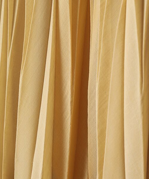 L'EQUIPE / レキップ ロング・マキシ丈スカート | ウールシャンブレープリーツスカート | 詳細5