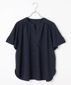 L'EQUIPE / レキップ シャツ・ブラウス | ミストプレーンストレッチブラウス