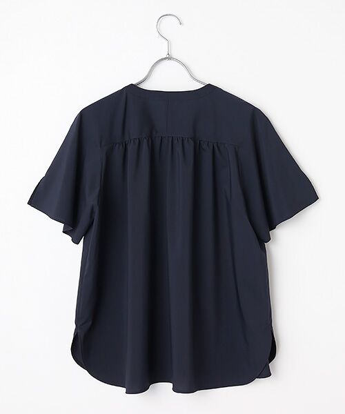 L'EQUIPE / レキップ シャツ・ブラウス | ミストプレーンストレッチブラウス | 詳細2