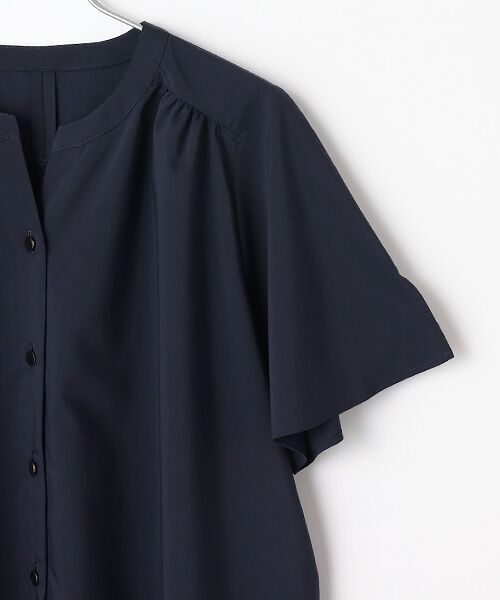 L'EQUIPE / レキップ シャツ・ブラウス | ミストプレーンストレッチブラウス | 詳細3