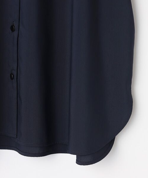 L'EQUIPE / レキップ シャツ・ブラウス | ミストプレーンストレッチブラウス | 詳細4