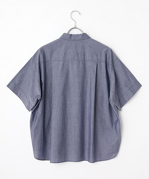 L'EQUIPE / レキップ シャツ・ブラウス | 60コットンシルクローンハーフスリーブシャツ | 詳細1