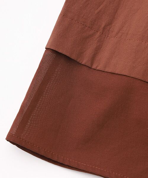 L'EQUIPE / レキップ ロング・マキシ丈ワンピース | タンブラーコットンタイプライターワンピース | 詳細1