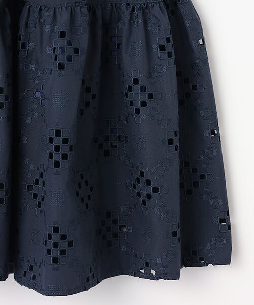 L'EQUIPE / レキップ ロング・マキシ丈スカート | ボーラー刺繍T/Cティアードスカート | 詳細4