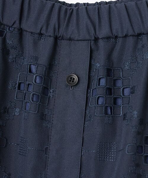 L'EQUIPE / レキップ ロング・マキシ丈スカート | ボーラー刺繍T/Cティアードスカート | 詳細6