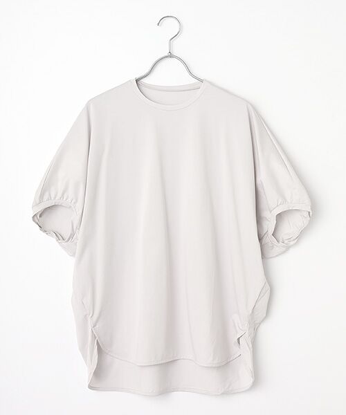 L'EQUIPE / レキップ カットソー | スーパーハイゲージプレーティング天竺カットソー（ライトグレー）