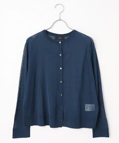 L'EQUIPE / レキップ カーディガン・ボレロ | ギマコットンクルーネックカーディガン