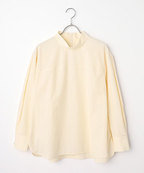 L'EQUIPE / レキップ シャツ・ブラウス | オーガニックタイプライターブラウス（クリーム）