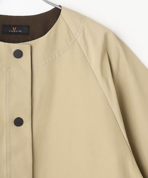 L'EQUIPE / レキップ その他アウター | コットンナイロングログランコート | 詳細2