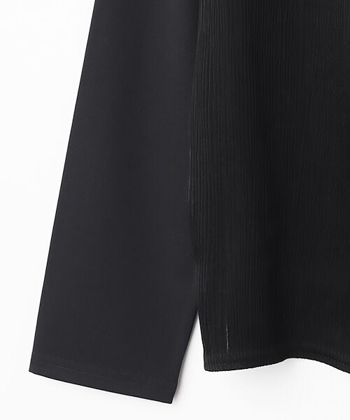 L'EQUIPE / レキップ カットソー | ウェーブクロス＆ベアスムースカットソー | 詳細4