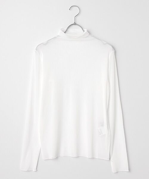L'EQUIPE / レキップ カットソー | チュールタートルネックカットソー（ホワイト）