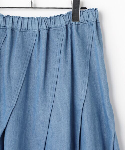 L'EQUIPE / レキップ デニムスカート | コットンリヨセルダンガリースカート | 詳細2