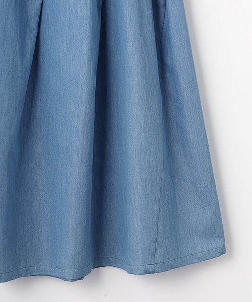 L'EQUIPE / レキップ デニムスカート | コットンリヨセルダンガリースカート | 詳細3