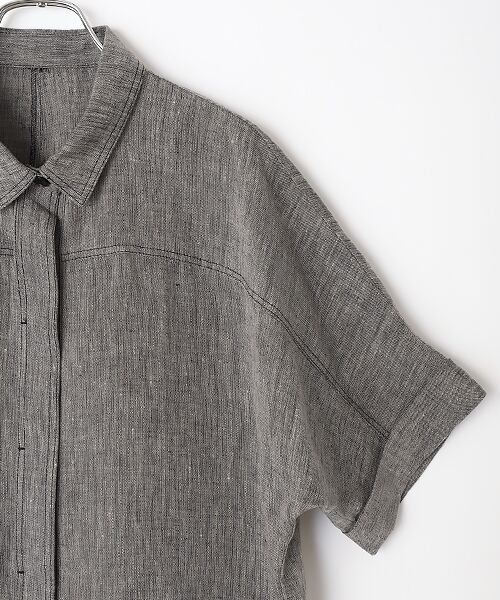 L'EQUIPE / レキップ シャツ・ブラウス | ［eclat 2026年5月号掲載商品］ヘンプ麻シャツ | 詳細2