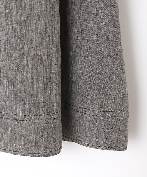 L'EQUIPE / レキップ ロング・マキシ丈スカート | ［eclat 2026年5月号掲載商品］ヘンプ麻スカート | 詳細3