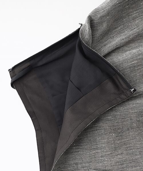 L'EQUIPE / レキップ ロング・マキシ丈スカート | ［eclat 2026年5月号掲載商品］ヘンプ麻スカート | 詳細4