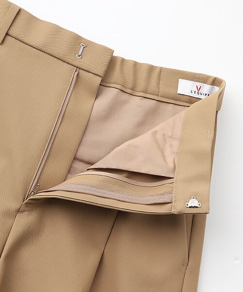 L'EQUIPE / レキップ その他パンツ | コンパクトオーガニックツイルテーパードパンツ | 詳細5