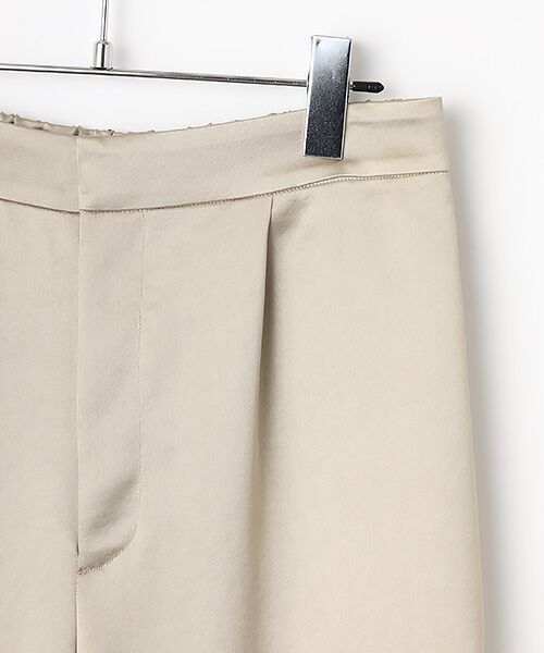 L'EQUIPE / レキップ その他パンツ | ［eclat 2026年5月号掲載商品］ヴィンテージサテンパンツ | 詳細2