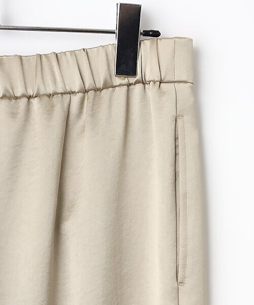 L'EQUIPE / レキップ その他パンツ | ［eclat 2026年5月号掲載商品］ヴィンテージサテンパンツ | 詳細3