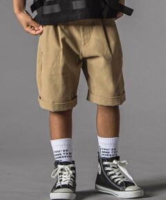 LIBERCORE par BEBE / リベルコア パル ベベ ショート・ハーフ・半端丈パンツ | バックサテングルカショーツ親子お揃い(110~140cm)