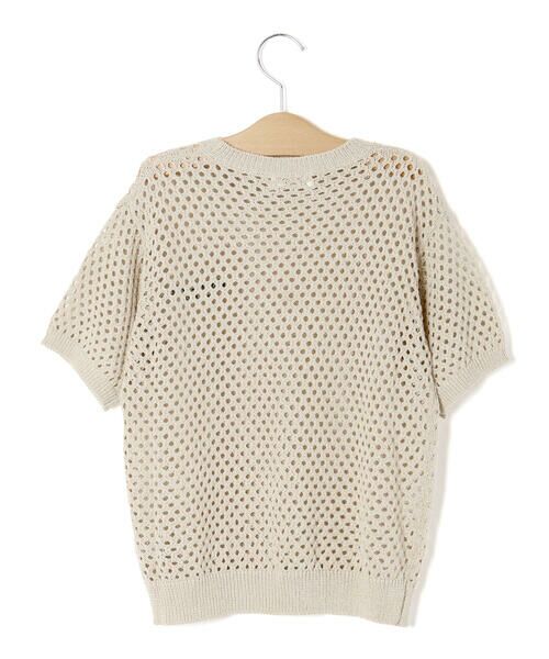 LIBERCORE par BEBE / リベルコア パル ベベ ニット・セーター | メッシュ編みサマーニットプルオーバー親子お揃い(110~140cm) | 詳細10