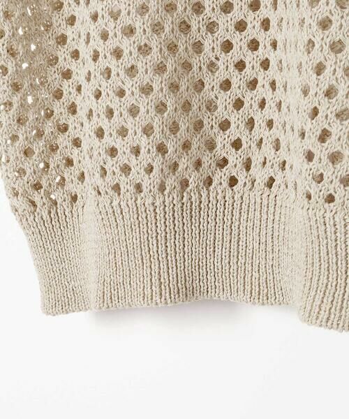 LIBERCORE par BEBE / リベルコア パル ベベ ニット・セーター | メッシュ編みサマーニットプルオーバー親子お揃い(110~140cm) | 詳細14