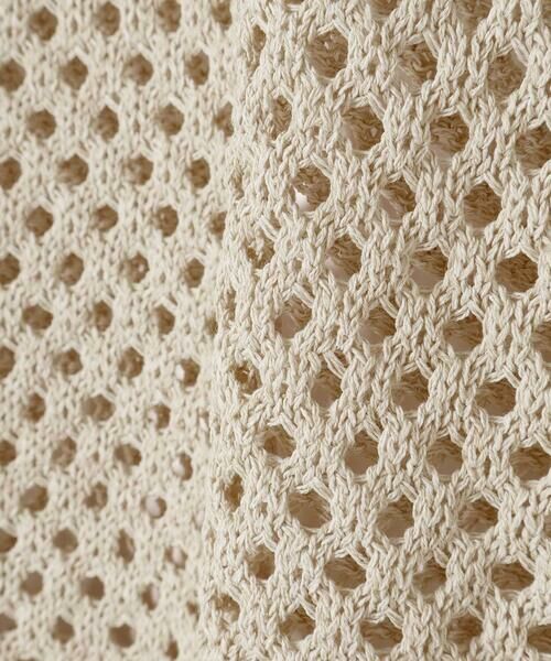 LIBERCORE par BEBE / リベルコア パル ベベ ニット・セーター | メッシュ編みサマーニットプルオーバー親子お揃い(110~140cm) | 詳細16