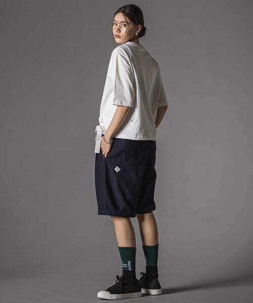 LIBERCORE par BEBE / リベルコア パル ベベ ショート・ハーフ・半端丈パンツ | バックサテングルカショーツ大人親子お揃い(140~175cm) | 詳細2