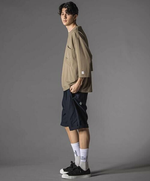 LIBERCORE par BEBE / リベルコア パル ベベ ショート・ハーフ・半端丈パンツ | バックサテングルカショーツ大人親子お揃い(140~175cm) | 詳細4