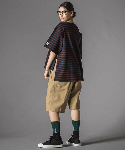 LIBERCORE par BEBE / リベルコア パル ベベ ショート・ハーフ・半端丈パンツ | バックサテングルカショーツ大人親子お揃い(140~175cm) | 詳細17