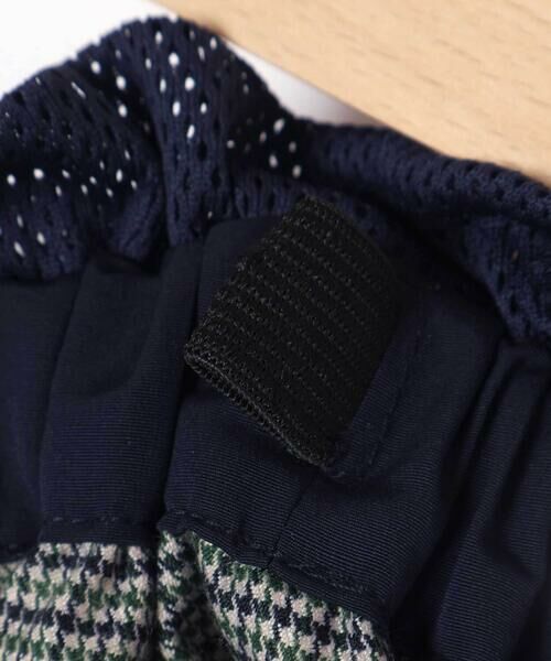 LIBERCORE par BEBE / リベルコア パル ベベ ロング・マキシ丈スカート | 天竺ｘチェックドッキングスカート大人親子お揃い(140~160cm) | 詳細11