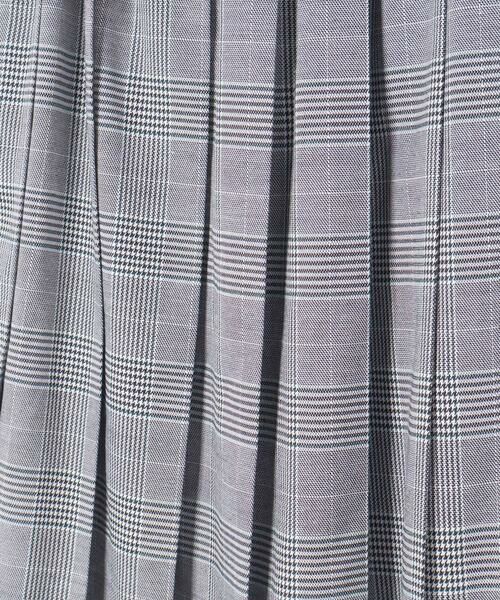 LIBERCORE par BEBE / リベルコア パル ベベ ロング・マキシ丈スカート | 天竺ｘチェックドッキングスカート大人親子お揃い(140~160cm) | 詳細17