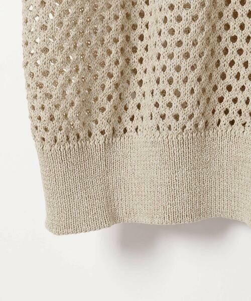 LIBERCORE par BEBE / リベルコア パル ベベ ニット・セーター | メッシュ編みサマーニットプルオーバー大人親子お揃い(140~175cm) | 詳細13