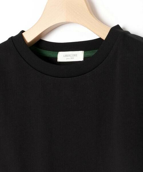LIBERCORE par BEBE / リベルコア パル ベベ Tシャツ | 裾リボン付き天竺半袖Tシャツ大人親子お揃い(140~160cm) | 詳細11