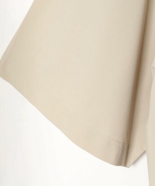 LIBERCORE par BEBE / リベルコア パル ベベ Tシャツ | ナイロンカノコBIGロゴポケット半袖ワイドTシャツ大人親子お揃い(140~175cm) | 詳細12