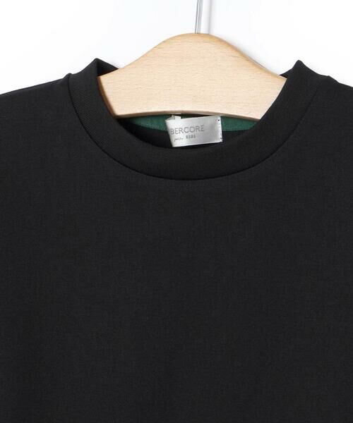 LIBERCORE par BEBE / リベルコア パル ベベ ミニ丈・ひざ丈ワンピース | ポンチ+メタリックボイルスカートドッキング半袖ワンピース親子お揃い(110~140cm) | 詳細3